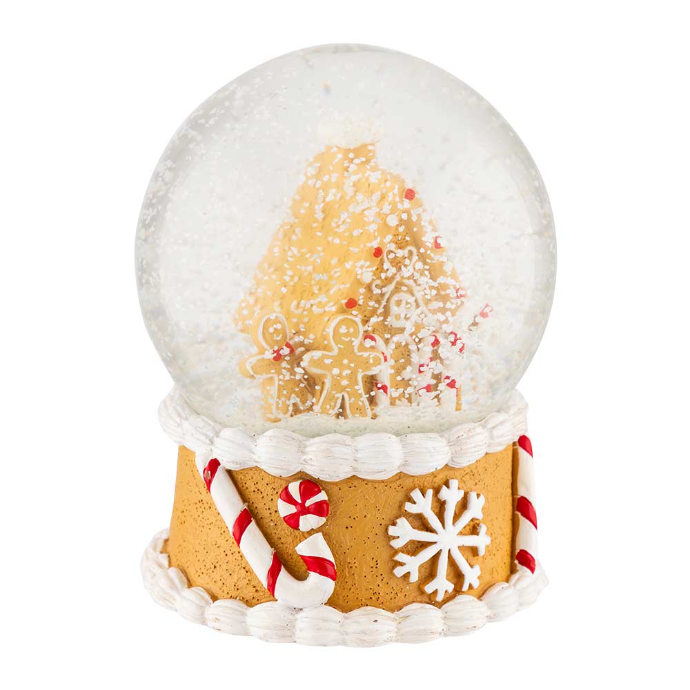 Gingerbread Man Snow Globe