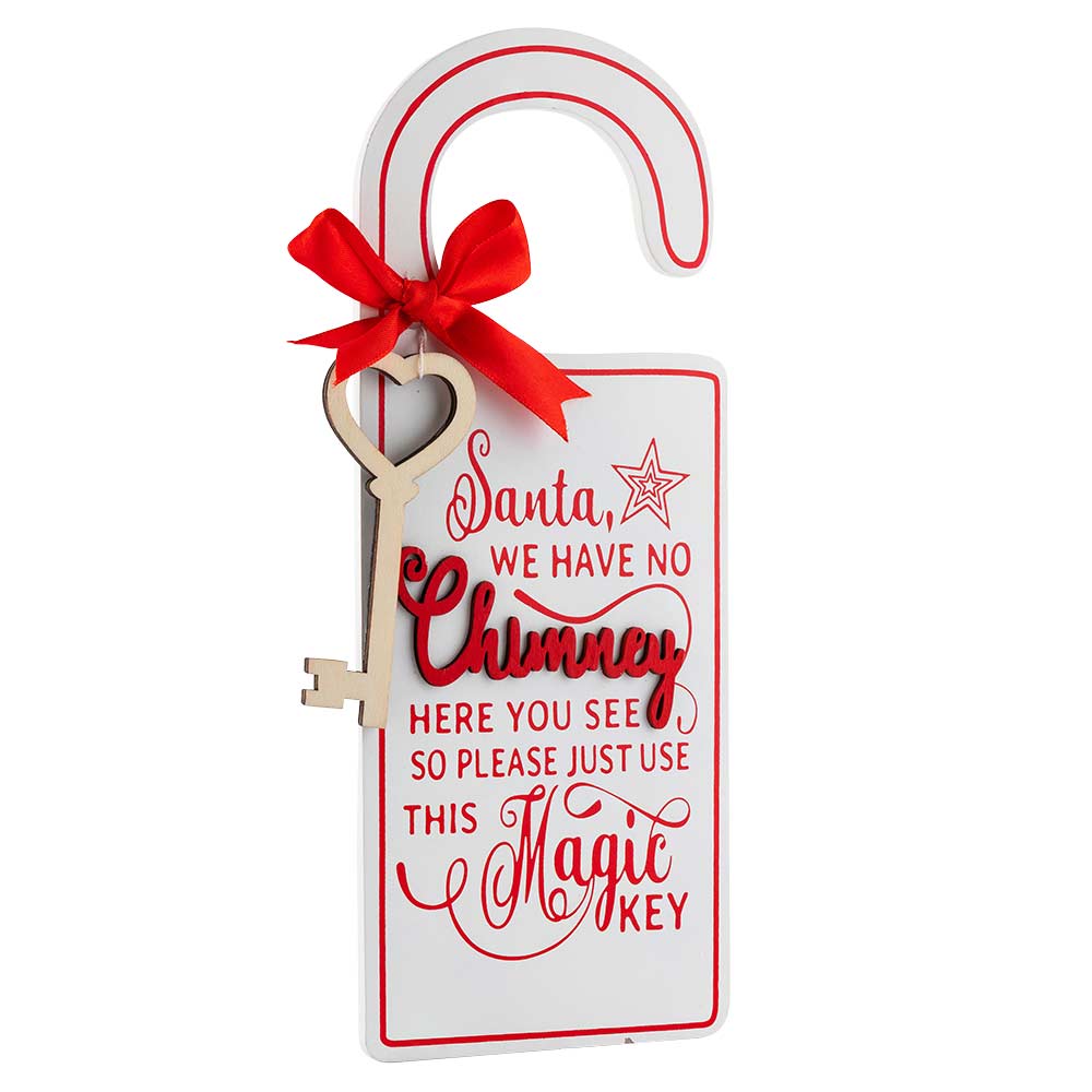 Santa Magic Key Door Hanger