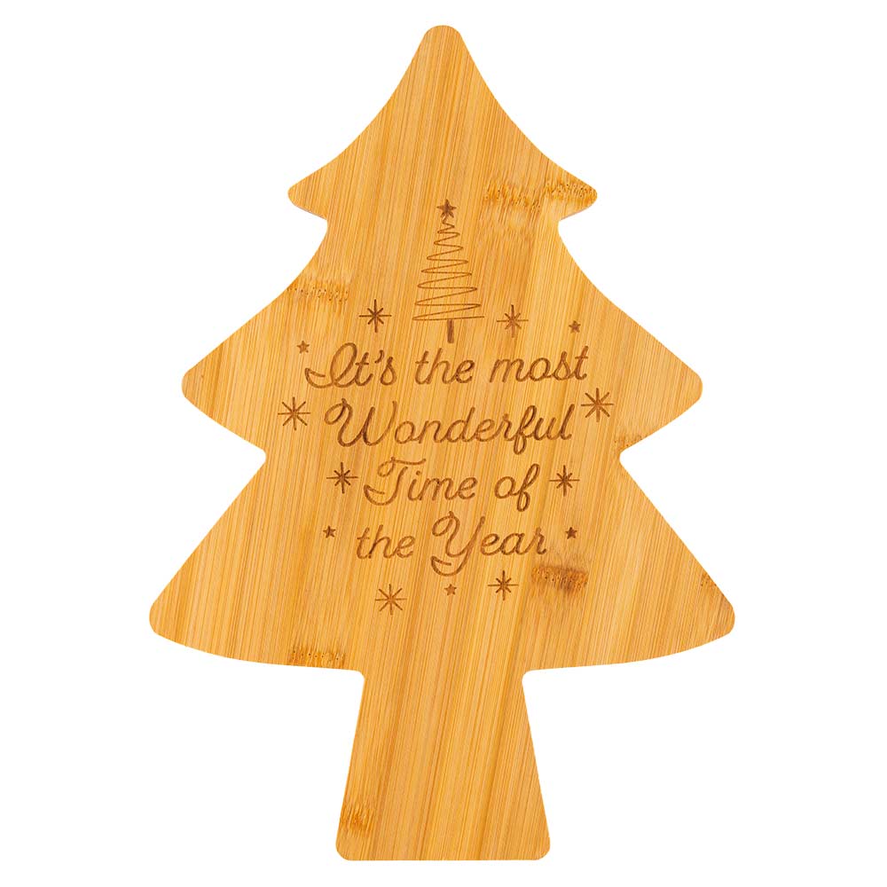 Xmas Tree Decorative Chopping Board 33cm