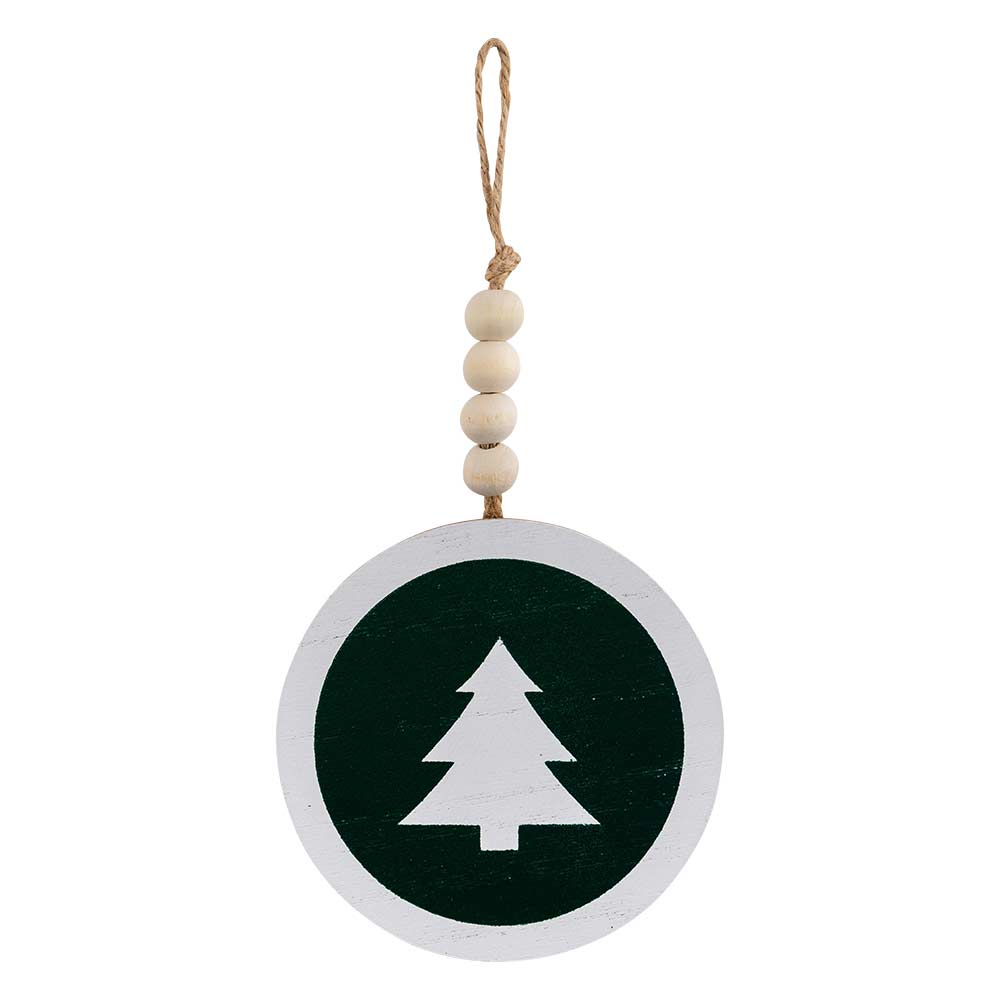 Nordic Wooden Christmas Tree Decoration