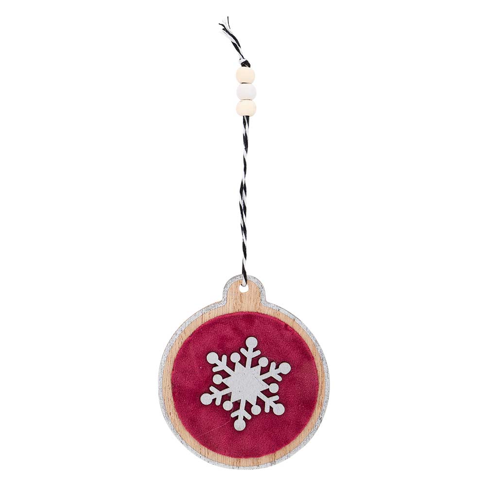 Wooden Hanging Traditional Tree Decoration