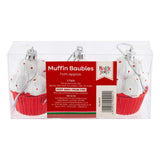 Muffin Baubles 3 Pack