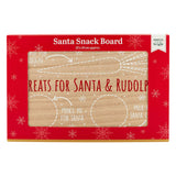 Santa Snack Board 20cm x 30cm