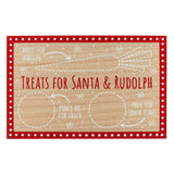 Santa Snack Board 20cm x 30cm