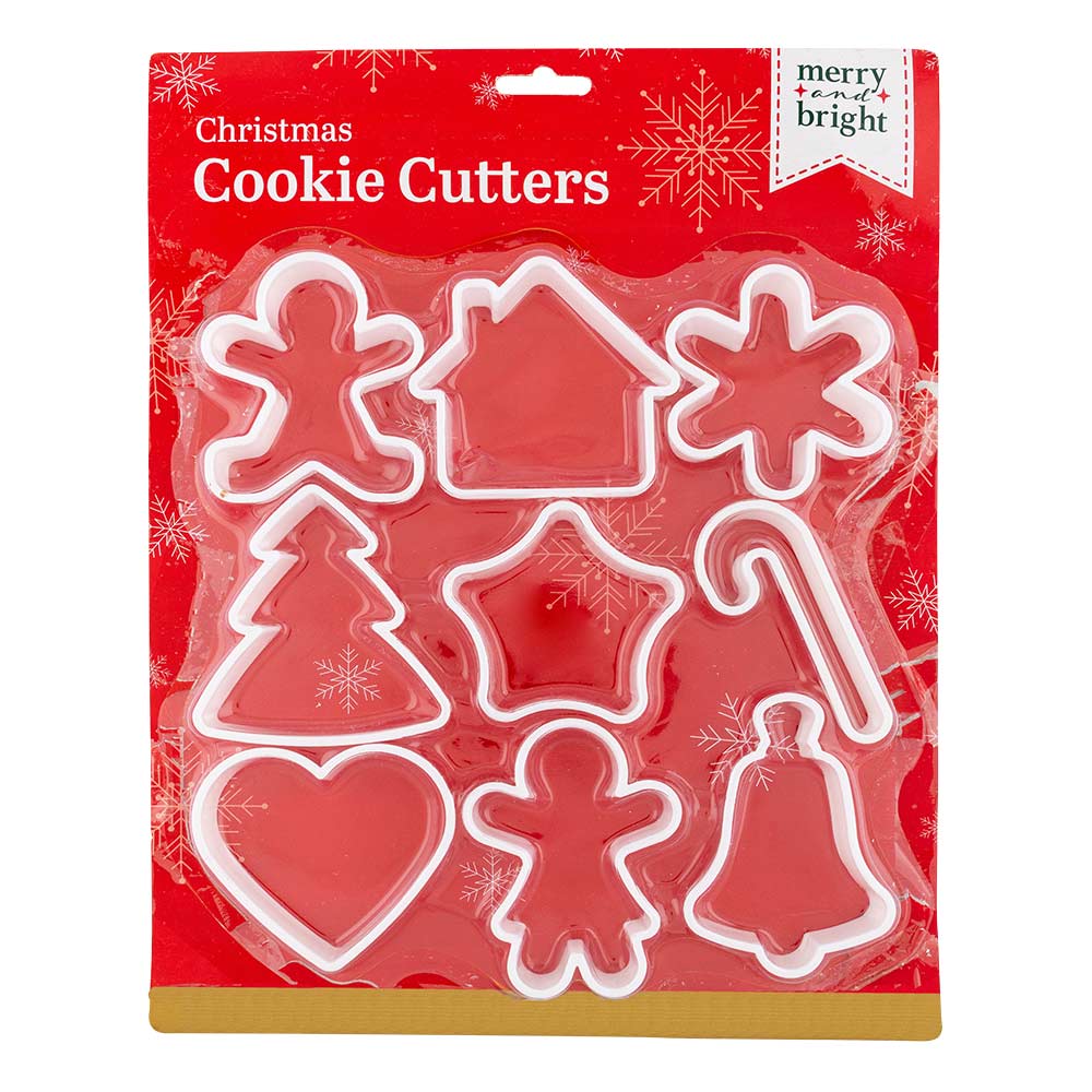Christmas Cookie Cutters 9 Pack