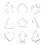 Christmas Cookie Cutters 9 Pack