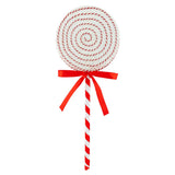 Candy Cane Lollipop Ornament