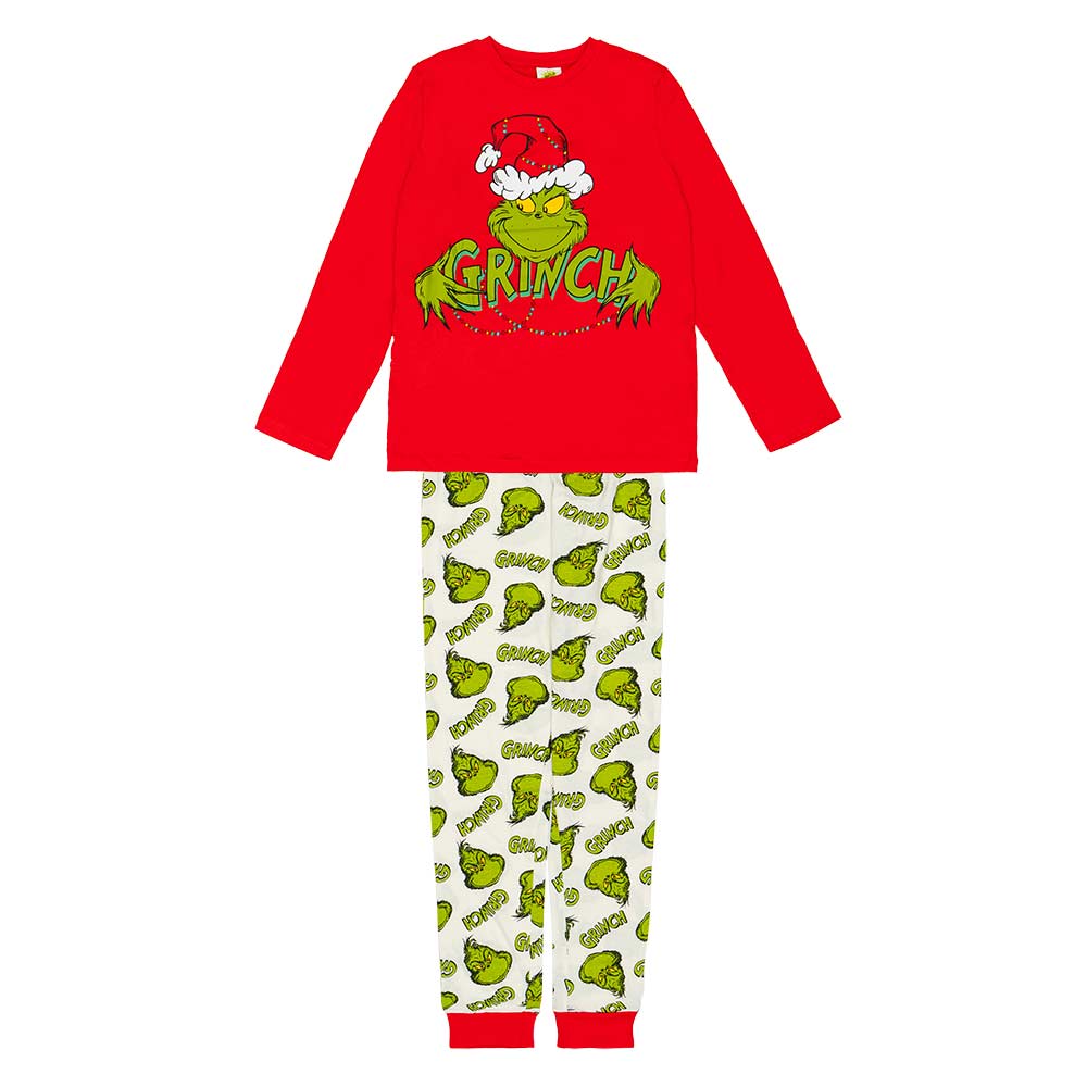 Older Kids Grinch Pyjamma Set