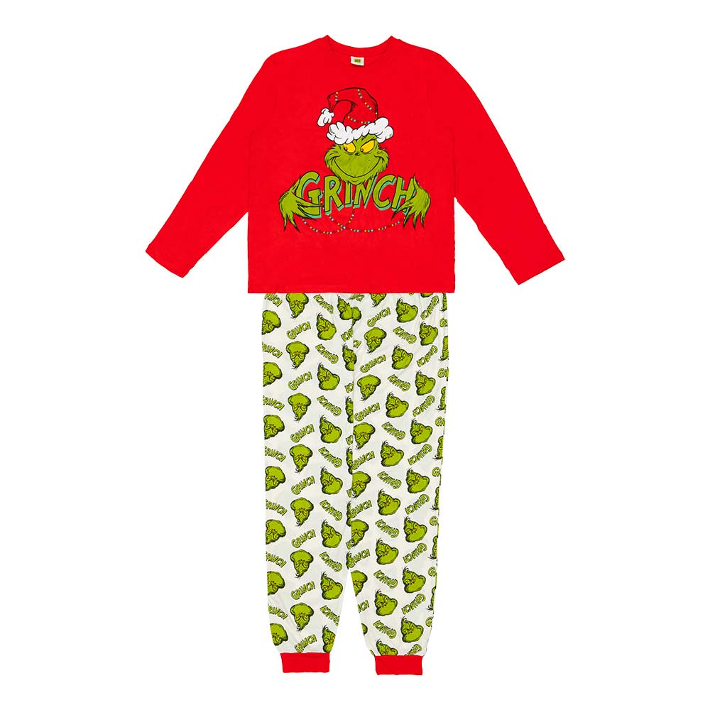 Ladies Grinch Pyjamma Set