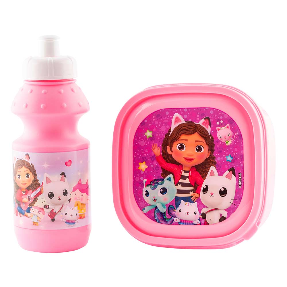 Gabby's Dollhouse 3pc Lunchbox Set