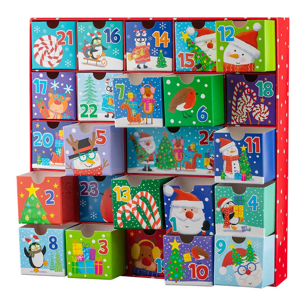 Fill Your Own Kids Advent Calendar