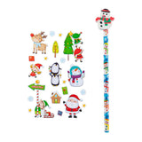 Letter to Santa Pack With Stickers, Envelopes and Pencil with Eraser