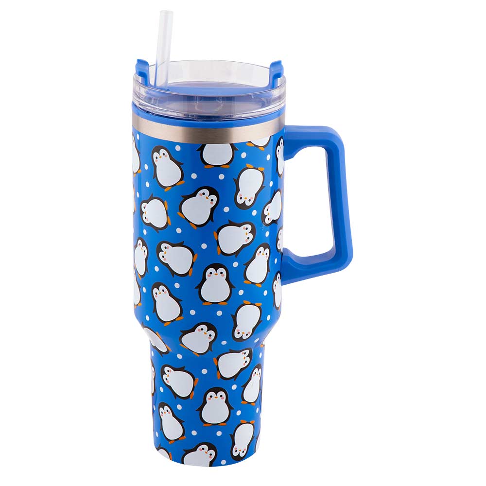 HydroSip Festive Travel Cup With Straw 40 OZ