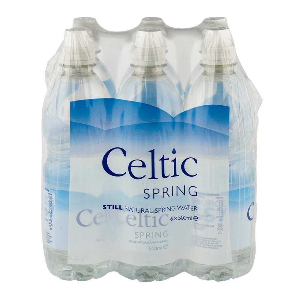Celtic Still Spring Water 6 x 500ml