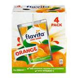 Flavita Orange Juice Drink 4x 200ml