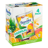 Flavita Tropical Juice Drink 4 x 200ml