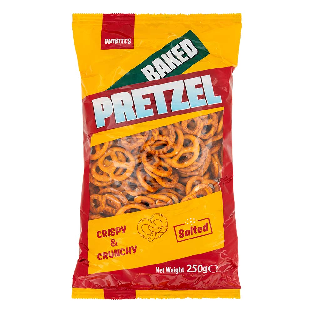 Unibites Baked Pretzel Salted 250g