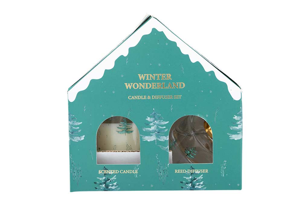 Winter Wonderland Scented Candle & Diffuser Set