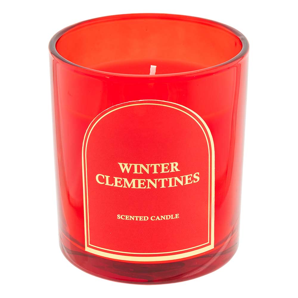 Winter Clementines Scented Gift Candle 200g