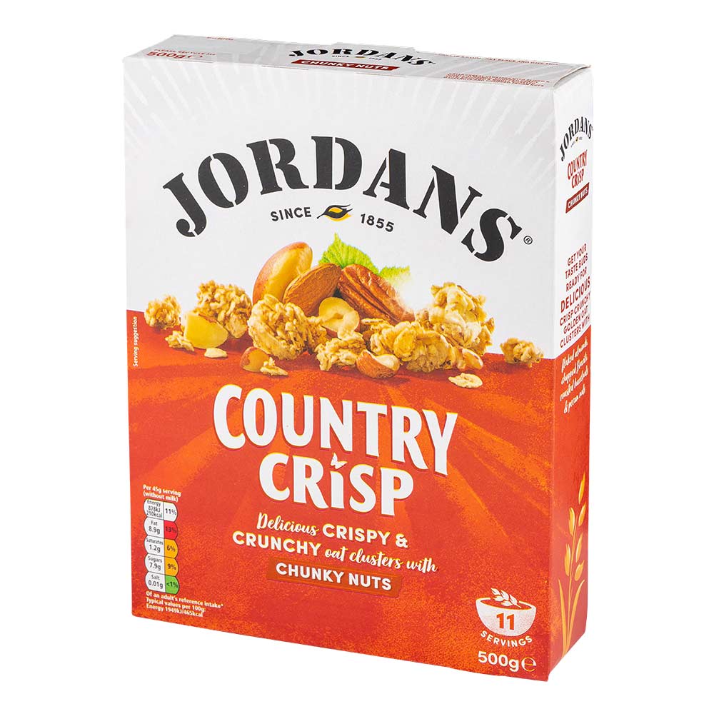 Jordans Country Crisp Chunky Nut Cereal 500g