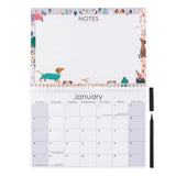 2026 Spots & Flowers Memo Calendar