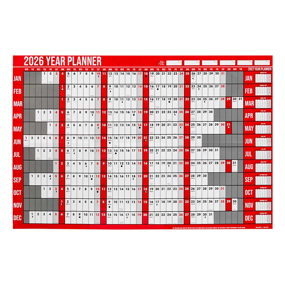 2026 Wall Planner