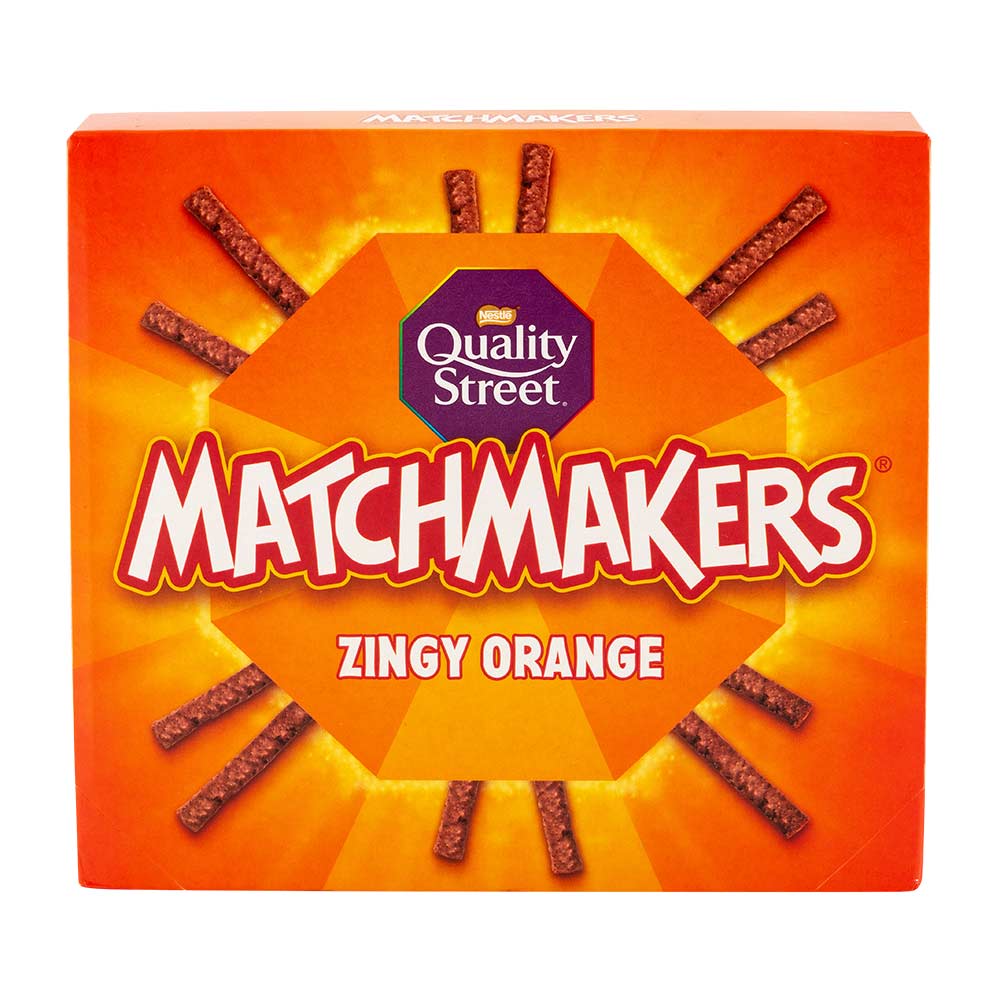 Quality Street Matchmakers Zingy Orange Fingers 120g