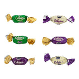 Oshon Eclairs Assorted Chocolate, Milk & Hazelnut Flavour Sweets 600g