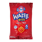 Seabrook Baked Waffle Bites Hot 'n Spicy Flavour 16g x 6 Pack