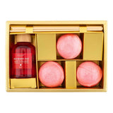 Elysium Spa Berry Bliss Reed Diffuser and Bath Bomb Set