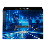 Insignia Night Life For Men Shower Gel, Eau de Toilette & Shampoo Gift Set
