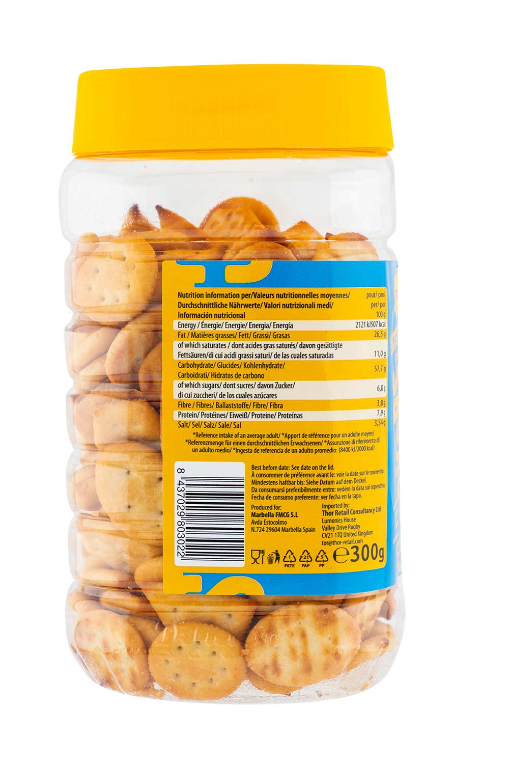 Goodini Mini Crackers Cheese Flavour 300g