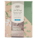 Seersucker Duvet Set Single