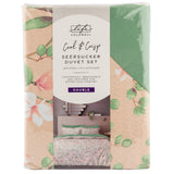 Seersucker Duvet Set Double