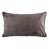 Snuggle Fleece Grey & Silver Reversible Duvet Set Double