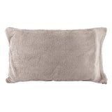 Snuggle Fleece Grey & Silver Reversible Duvet Set Double