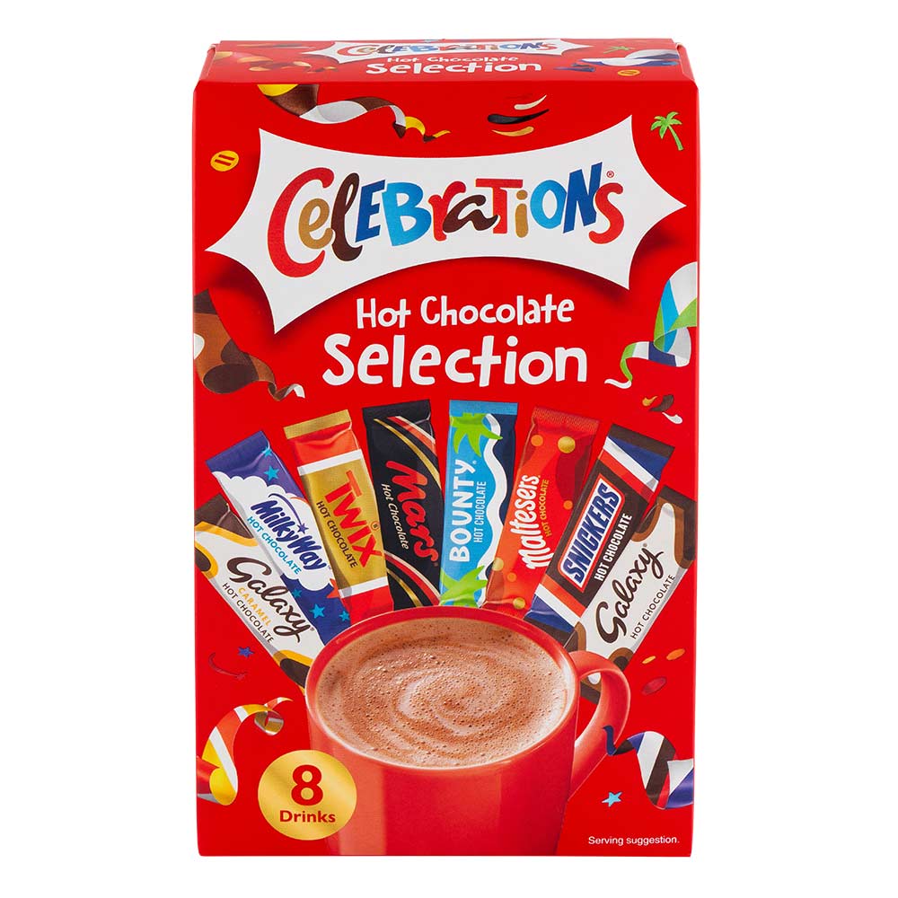Celebrations Hot Chocolate Selection 25g x 8 Pack