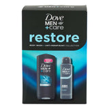Dove Men+Care Restore Body Wash & Anti-Perspirant Gift Set
