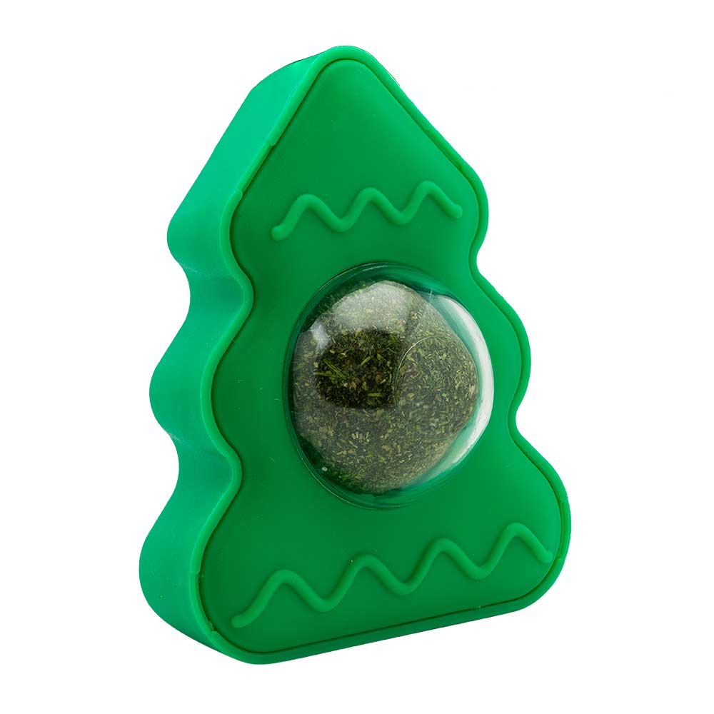 Spinball Cat Lick Toy With Catnip