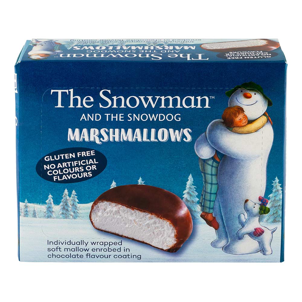 The Snowman And the Snowdog Marshmallows with Chocolate Flavour Coating 12g x 8 Pack
