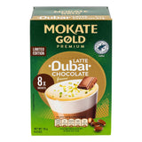 Mokate Gold Premium Latte Dubai Chocolate Flavour 14g x 8 Pack
