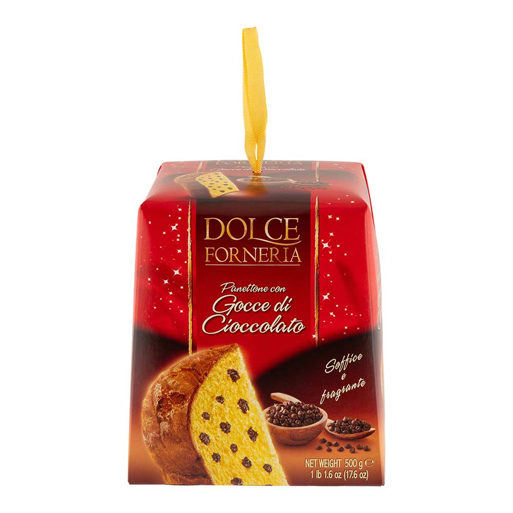 Dolce Forneria Chocolate Chip Panettone Cake 500g