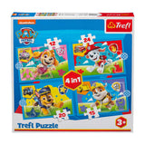 Trefl Paw Patrol 4 in 1 Jigsaw Puzzle