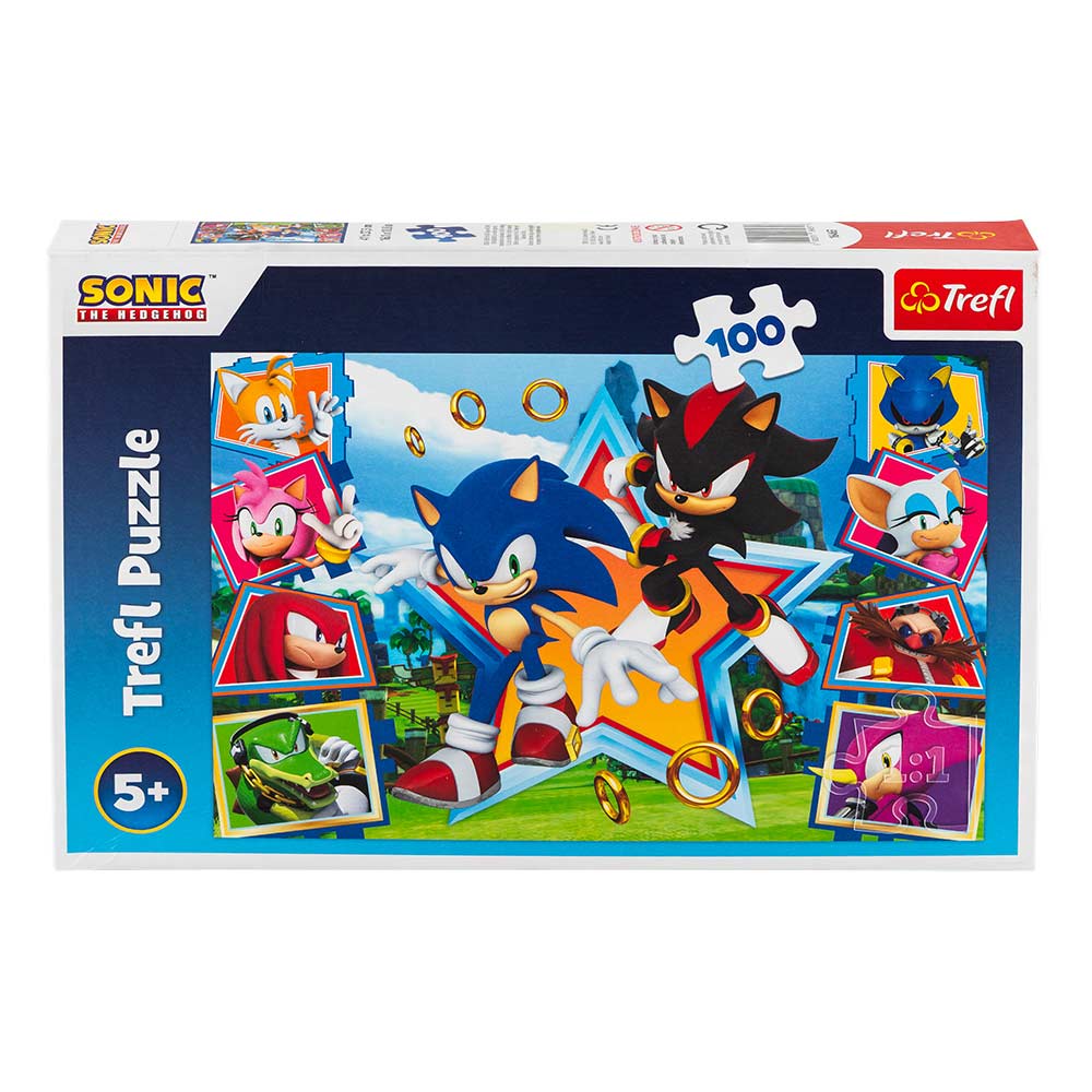 Trefl 100 Piece Jigsaw Puzzle Sonic The Hedgehog