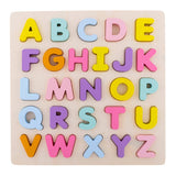 Hoot Wooden Alphabet Puzzle Board 26 Piece Set