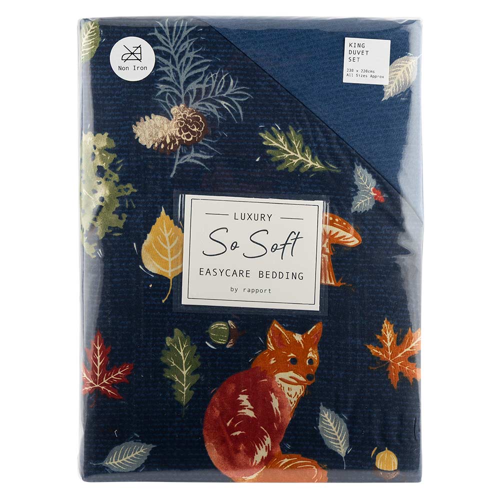 Christmas Duvet Set With 2 Pillowcases King