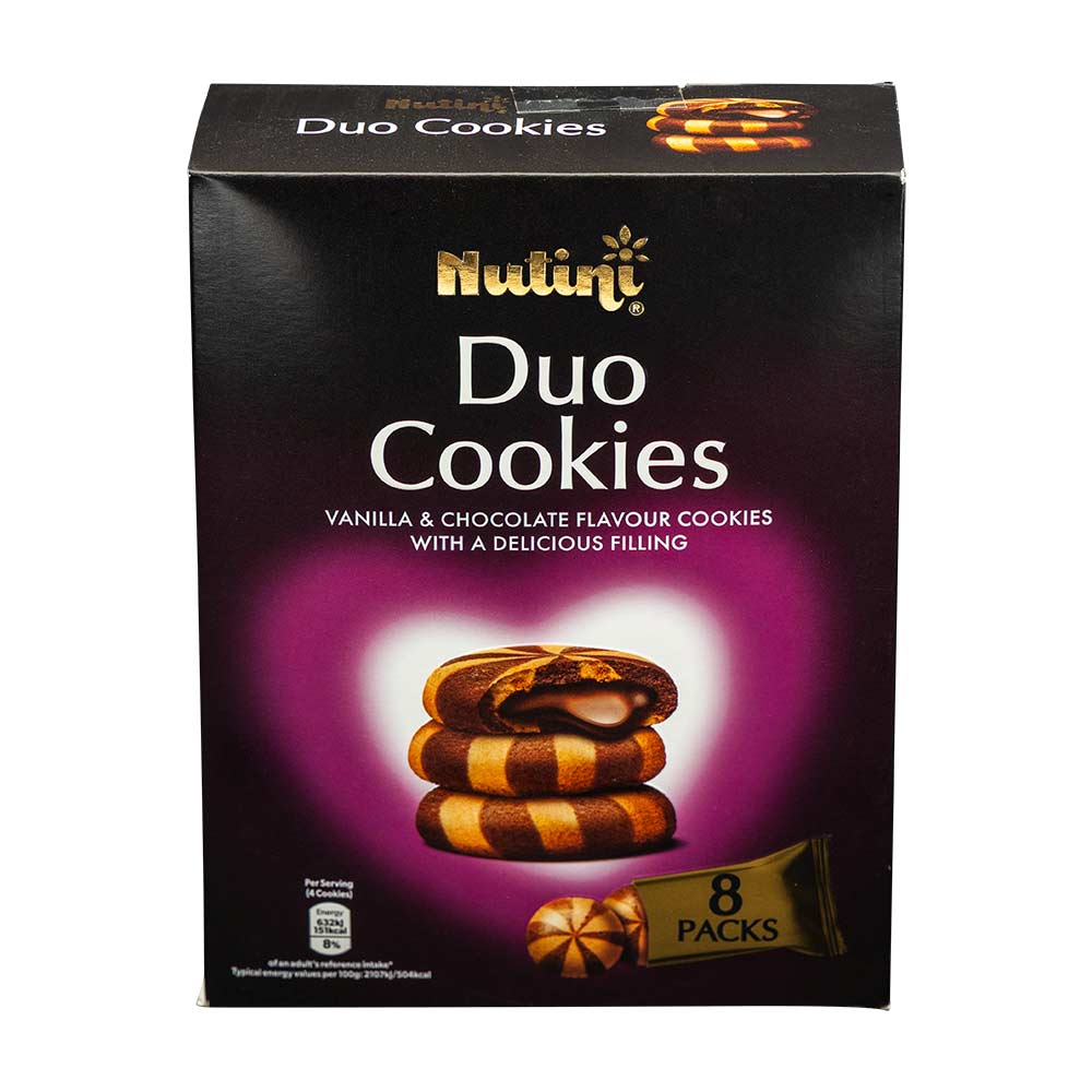 Nutini Duo Cookies 8 x 30g