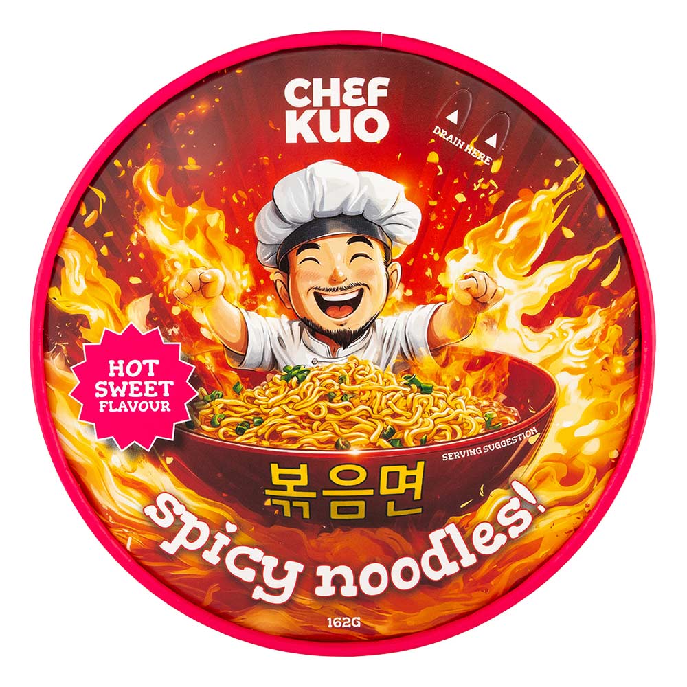 Chef Kuo Sweet & Spicy Noodles 162g