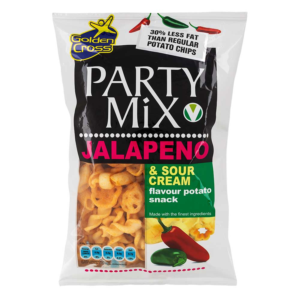GC Party Mix Jalapeno & Sour Cream 125g