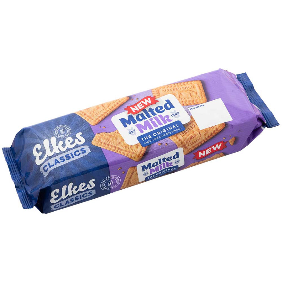 Elkes Classic Malted Milk Biscuits 200g | Poundstretcher